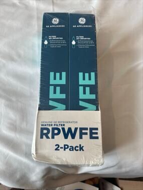 Genuine GE RPWFE Refrigerator Water Filter 2-Pack - New Open Box